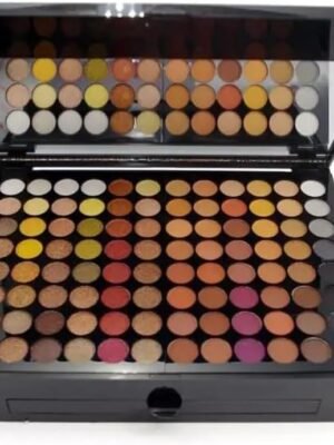 Color Piano Box Eye Shadow Color Palette Brush Waterproof Eyebrow Concealer Beauty Cosmetics Set