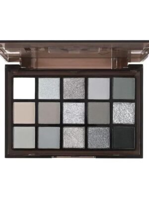 15 Color Eye Shadow Palette Smoky Palette Matte Eye Shadow Pearl Matte Silver Grey Eye Cosmetics