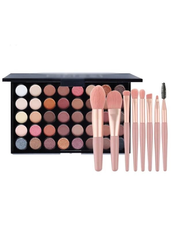 40 Color Eye Shadow Palette Eye Shadow Set with Makeup Brush