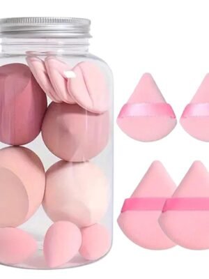 Make Up Sponges - 14 Soft Makeup Sponge | Beauty Egg Sponge | Powder Puff Long Lasting Beauty Sponge | Cosmetic Powder Puff Wet & Dry Makeup Sponge Set Use for Women Girlfriend Mother Wife