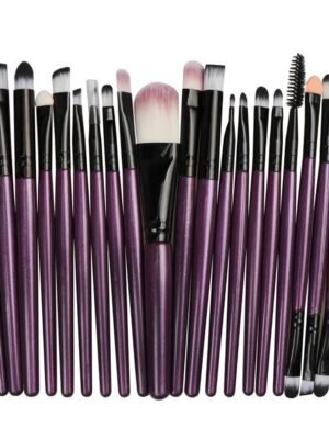 Makeup Brushes 20pcs Proffesional Cosmetics for Face Makeup Brush Set Powder Concealer Eyeshadow Eyebrow Lip Brush Beauty Tools Makeup Brushes zihei