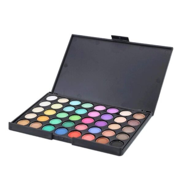 New 40 Color Waterproof Matte Eyeshadow Palette Glitter Eye Shadow Long Lasting Make Up Pallet Nude Shimmer Fashion Beauty(E)