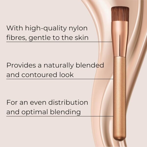 FOUNDATION BRUSH (1 piece) - Foundation Brush for Liquid Makeup or any other type of foundation, Makeup Brush, Flawless Face Application